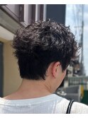 "dartsマツダレン"ピンパーマショート【無造作ラフショート】