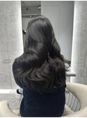 髪質改善＊艶髪ブラックくびれヘア＊美髪【Zina北千住】