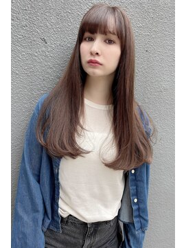 ブゾン(buZon) 【buZon ブゾン】重めフルバング×王道ベージュ