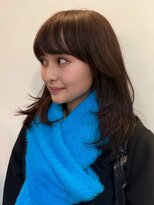 ナループロアボタン(Nalu pu loa BOTAN)&nbsp;バタフライレイヤーカット/海外風レイヤー/サイドバング