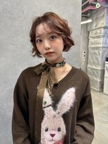 ルピネバイバド(Lupine by bud)&nbsp;ブリーチなしカラーで透明感オレンジブラウン