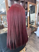 ラブヘアーグリーン(LOVEHAIRGREeN) レッドカラー