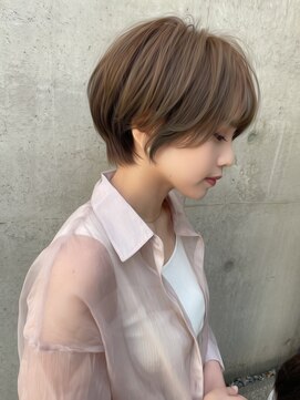 ロンド クラン 岡崎(Lond Clan) 10代20代くびれひし形丸みショートボブ