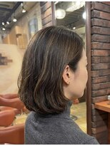 ヘアメイク フレンシア(hair make flencia)&nbsp;艶感たっぷり！大人のくびれミディアム【317スタイル】
