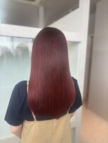 カルフールロコ キョウゴク八潮店(Carrefour LOCO) ブリーチ無しワインレッドカラー