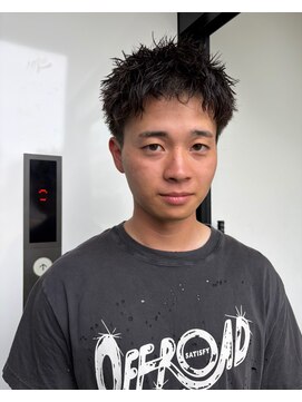 ビハインドザカーテン(BEHIND THE CURTAIN) 【初めての方にオススメ】スパイキーショート×ピンパーマ