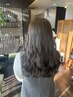 【女性限定】カット+カラー+スーパーケアトリートメント(ロング+1,000円)