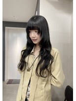 ソワンドゥブレスシエン 堀江店(soin de brace CIEN) 暗めグレージュ×顔周りハッシュカット