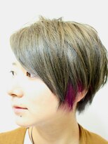 デコヘアー(DECO HAIR) 「THROW」グレージュショート