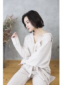 【Totia元町・三宮】春パーマ×外ハネボブ×ミントベージュ