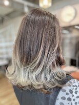 アミィヘアー アネックス(Ami Hair annex) アイスグリーン×グラデーション