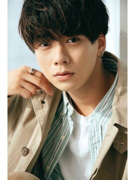 ロット 横浜(lot) ダークアッシュ×ニュアンスパーマ×韓国マッシュ[横浜駅]