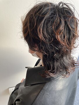 美容室 アイディー i-dee ウルフパーマ