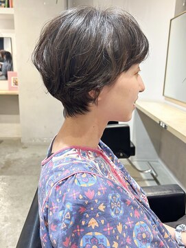 レトン 銀座(leton) ショートパーマ/マッシュショート/ベリーショート/大人ショート