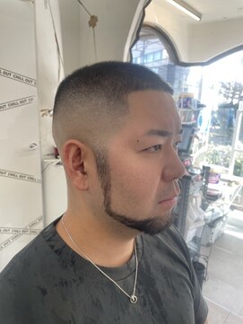 チルチェア 中野店(CHILL CHAIR) ボウズスキンフェード <中野> <理容室> <バーバー>