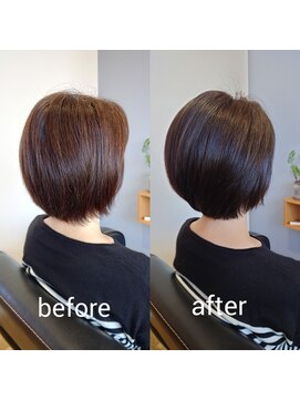 BIANCA ＜BIANCA＞ショートボブヘア