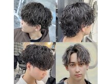 ビカムメンズヘアー 栄店(become men's hair)の雰囲気（マッシュ、ウルフの縦落ちパーマが人気/メンズパーマ/メンズ）