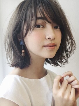 ノイ(noi) 顔周りレイヤーカットくびれヘアミルクティーベージュカラー