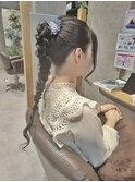 【海浜幕張 Ripple】三つ編みで奏でるハイポニー