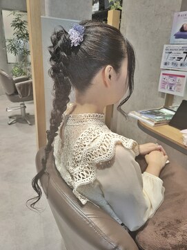 リップル(Ripple) 【海浜幕張 Ripple】三つ編みで奏でるハイポニー