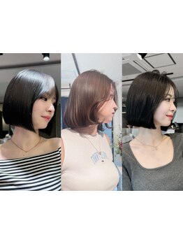 トレンドのインナーカラーやブリーチなしダブルカラーもお任せ下さい★ダメージレスで高発色&色モチ◎