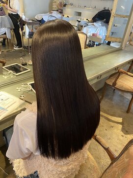 髪質改善と縮毛矯正の専門店 サンティエ(scintiller) 【髪質改善】弱酸性縮毛矯正