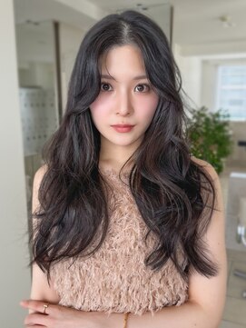 グローブス オモハラ(THE GLOBES OMOHARA) レイヤーカット ロングかきあげ前髪 黒髪透明感 小顔