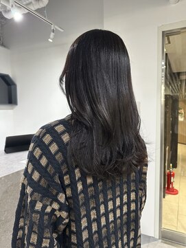 ノウハウ キョウト(KNOWHOW kyoto) ダークブラウン/鎖骨ボブ