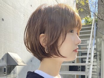 ディバイン 船橋店(divine)の写真/《朝のスタイリングも楽に》骨格や髪の癖に合わせてカットするのでブローだけで自然にまとまるスタイルに*