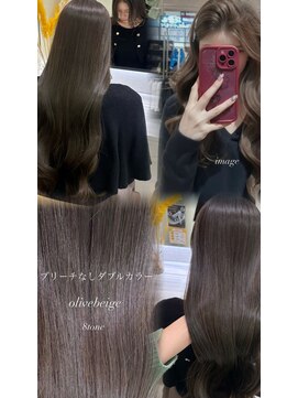 マージュ ギンザ(marju GINZA) ブリーチなしダブルカラー