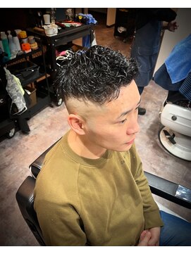 ベイブヘアー(BABE HAIR) フェード×パーマ