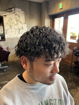 エルエー バーバーショップ 草津店(L.A BARBERSHOP) ツイストスパイラルパーマ