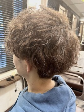 ヘアリゾート アジアグランデ(Hair Resort Asia grande) レディースショートのスパイラルパーマ
