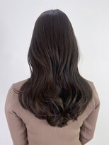 アイティーバイアルバム 藤沢店(IT by ALBUM)&nbsp;フェミニンロングマロンベージュ似合わせカット_ba539241