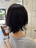 ヘア ルーナ バイ アプリーレ(hair lune by Aprire)&nbsp;20代30代40代大人可愛い外ハネショートボブスタイル