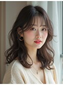 韓国くびれヘア_調布ワイドバング外ハネボブ美髪のススメ