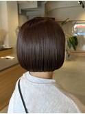 ぱつっとボブ/切りっぱなしボブ/【石川駿之介】
