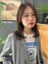 パム 王子(PAM.)&nbsp;【hana】ブリーチなしダブルカラー/透け感カラー（王子駅）