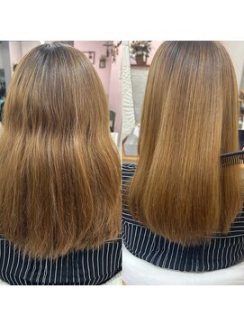 アイエン(aien) 酸性ストレート×髪質改善トリートメント