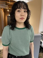 モクレン(mokuren.) ニュアンスエアリーパーマ