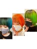 【足立専用】Wカラー＼(ブリーチあり)／＋内部補修トリートメント S￥14410～