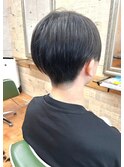 刈り上げツーブロック．サマー．ハンサムショート☆
