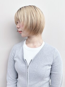 ラウンジ モリオ イケブクロ(Lounge MORIO Ikebukuro) ＊ハイトーン姫カット軽めボブ小顔ボブウルフボブレイヤーボブ
