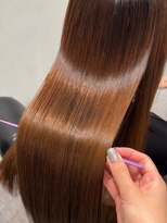 ジエクト 本店(The Ect)&nbsp;髪質改善ストレート/ヘーゼルブラウン/バーガンディ