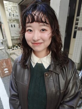 ニュアンスパーマ/くるくるパーマ【神戸元町/水原】