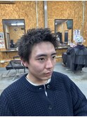 スパイキーパーマ