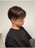 [MEN’S HAIR/サーフカール/刈り上げセンターパート/伊勢崎]
