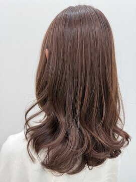 アニー 松戸(ANNI) ミディアムレイヤーカット/ダークアッシュ/似合わせカット/松戸