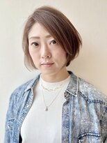 イング(ING)&nbsp;３０代４０代５０代/収まり重視のクールな大人ボブショート