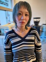 ブリコ(Brico) ショートウルフ×アッシュグリーン